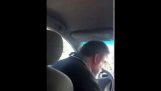 Wütend Uber Treiber: Raus aus meinem Auto