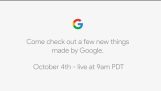 10 月 4 日 – Google のイベント