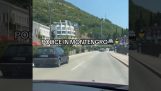 La policía en Montenegro
