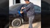Repairing broken car doors