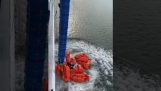 Sistema di salvataggio passeggeri su una nave da crociera