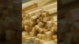 Výroba bambusových hůlek
