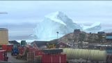 11-tonnin jäävuori pois Grönlanti