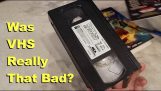 Las cintas VHS