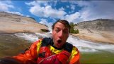 acantilado kayak de descenso con Dane Jackson