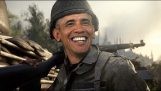 El presidente Barack Obama juega DQO WW2