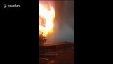 Gas eksplosion i Tjetjenien