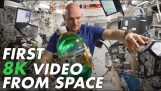 The first 8K video filmed from space