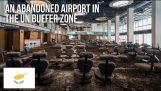 Den forladte Nicosia Airport, frosset i gang siden 1974