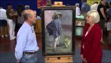 Een man ontdekt dat een schilderij dat hij had heeft een waarde van 1.000.000 dollar