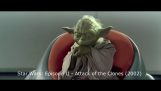 Hver gang Yoda siger Hmmm i Star Wars sagaen