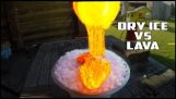 Lava vs dry ice