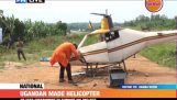 Vrtuľník vyrobený v Ugande