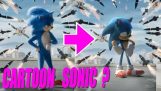 A ventilátor újraalkotja az trailer a Sonic film
