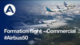 Airbus juhlii 50 vuotta