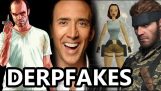 Nicolas Cage dans les jeux vidéos (deepfake)