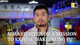 En kinesisk MMA fighter vs Impostors av kung fu