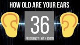 Test dell'udito – Quanti anni hanno le orecchie?
