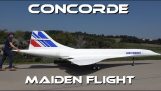 Flight of jättiläinen radio-ohjattavat Concorde