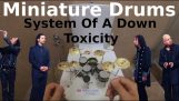 “Toxicity” on a mini drum kit