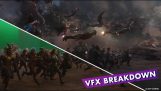 Vingadores: Fim de jogo – batalha final com e sem CGI