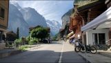 Vedere impresionantă într-un sat elvețian