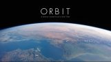 Orbiting the earth in real time (4K)