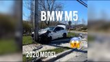 Kjøp en BMW M5 og krasjet den 10 kilometer fra forhandleren