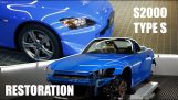 Complete restoration of a Honda S2000 Type S