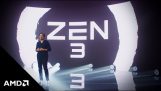AMD Ryzen ZEN 3 stasjonære prosessorer – Live presentasjon / kunngjøring
