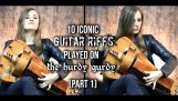 Riffs de guitarra icônicos tocados no Hurdy Gurdy