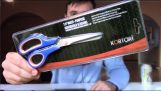 How to open a package of scissors without scissors