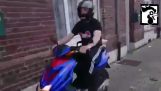 フランスでオートバイの盗難を回避する方法