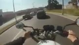 Motorcykel tyveriforsøg