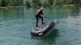 Техника переворачивания лодки