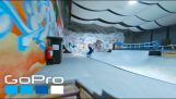 Návšteva skateparku Bunkeberget s dronom