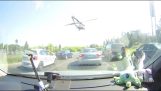 Yhdysvaltain helikopteri tekee hätälaskun Bukarestissa