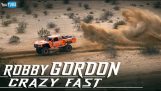 Robby Gordon i høj fart i en ørken