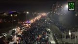 Tiltakozások Kazahsztánban az emelkedő gázárak miatt