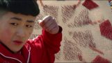 Shaolin Kung Fu -harjoittelu: satelliitin vangittu esitys