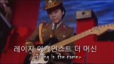 “Killing In The Name” Изводи Севернокорејски војни хор
