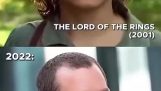 The cast of “The Lord of the Rings” da og nå