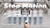 Stop motion video Insta360 Flow kamerával