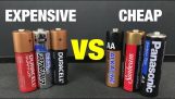 Baterías caras versus baratas