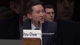 An American senator questions TikTok CEO