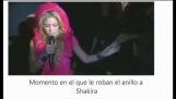 Mugged Shakira