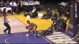 En utrolig standsning af Shannon Brown af Lakers