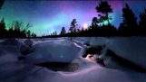Les aurores boréales en Laponie Finlande