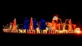 Vianočné osvetlenie v Dubstep rytmy