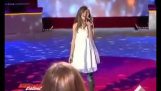 The magical voice of a girl-